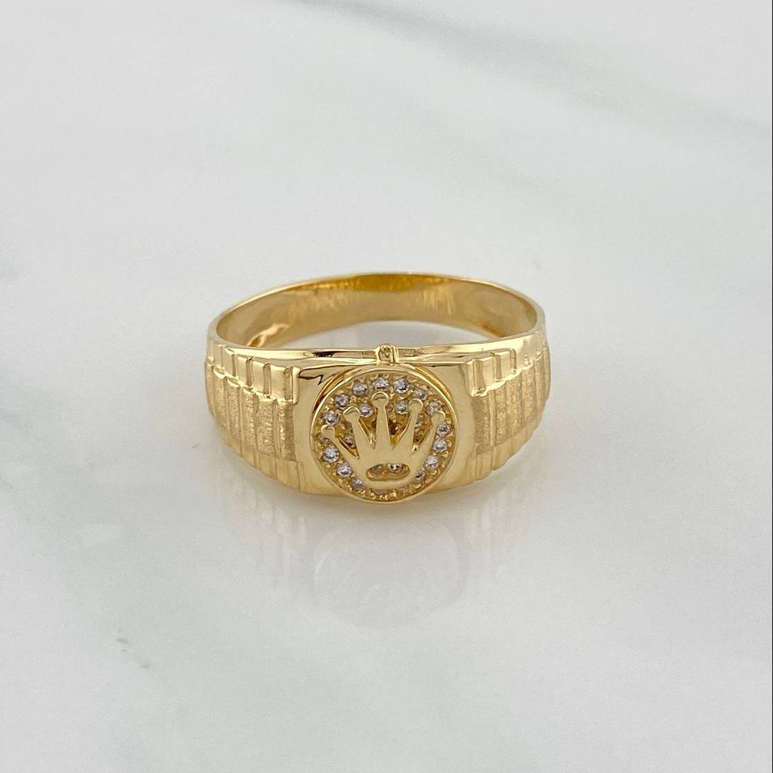 Ring Correa Crown 4.05 g / T10 Yellow Gold 18K