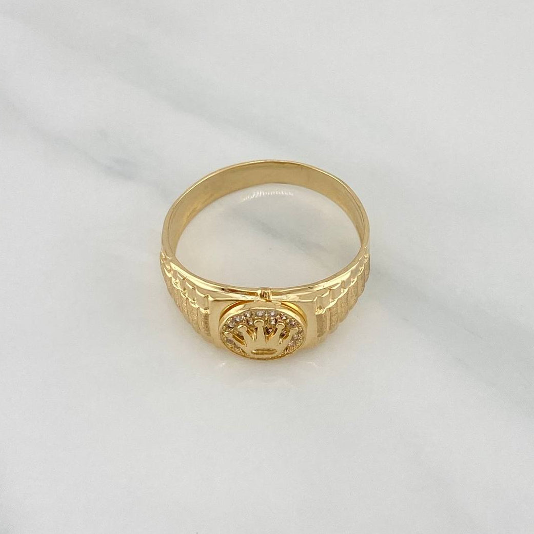 Ring Correa Crown 4.05 g / T10 Yellow Gold 18K