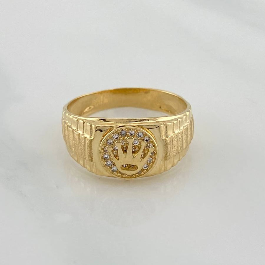 Crown Band Ring 4.1 g / T9 18K Yellow Gold