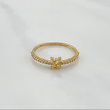 Anillo Lv 1.2 g / T7 1/2 Oro Amarillo 18K