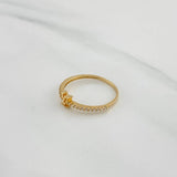 Ring Lv 1.2 g / T7 1/4 Yellow Gold 18K
