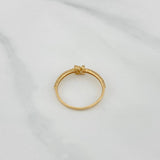 Ring Lv 1.2 g / T7 1/4 Yellow Gold 18K