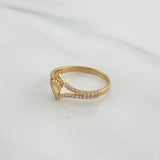 Crown Ring 1.8 g / T6 1/2 Yellow Gold 18K