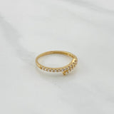 Double Line Ring 1.25 g / T5 3/4 Yellow Gold 18K