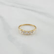 Ring Circles 1.25 g / T5 3/4 Yellow Gold 18K