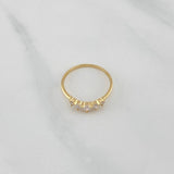 Ring Circles 1.25 g / T5 3/4 Yellow Gold 18K