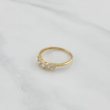 Ring Circles 1.25 g / T5 3/4 Yellow Gold 18K