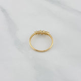 Ring Circles 1.25 g / T5 3/4 Yellow Gold 18K