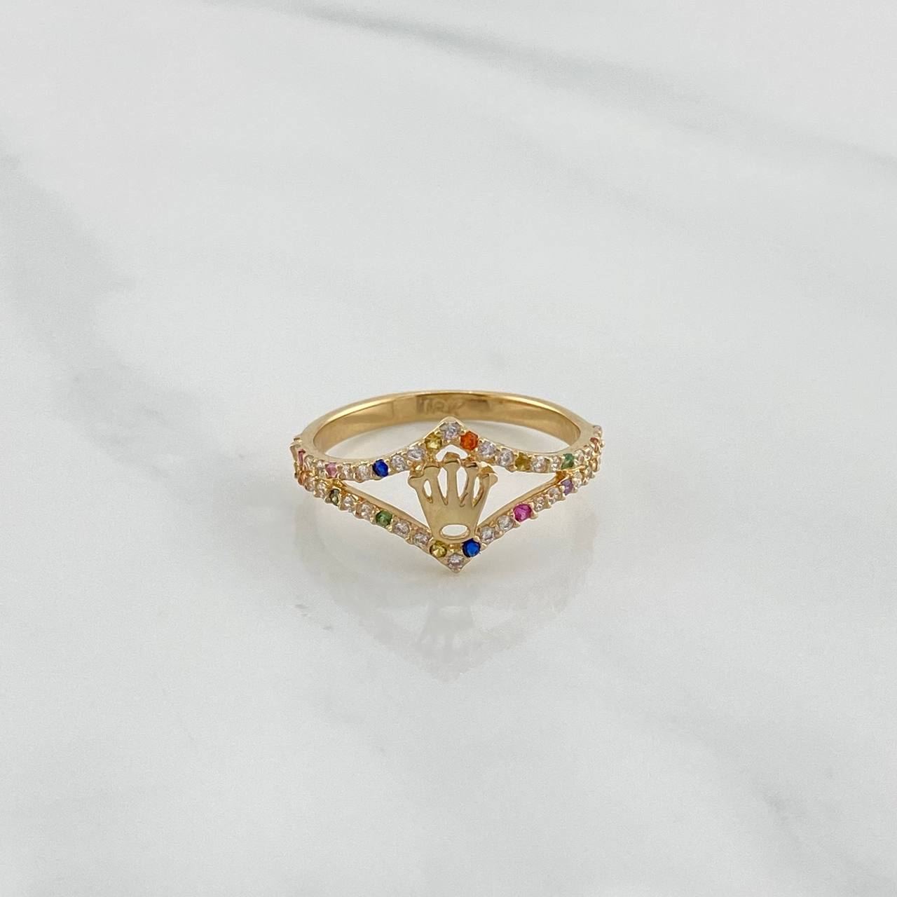 Crown Ring 1.6 g / T5 Yellow Gold 18K