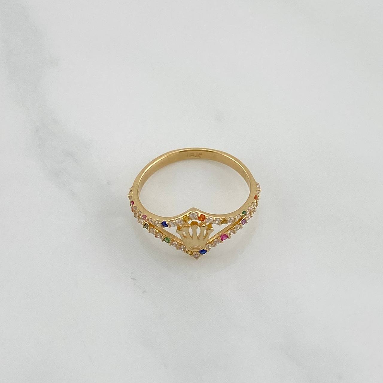Crown Ring 1.6 g / T5 Yellow Gold 18K