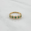 Churumbela Flower Ring 1.9 g / T6 1/4 Yellow Gold 18K