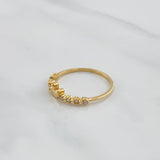 Crown Ring 1.55 g / T7 3/4 Yellow Gold 18K