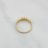 Crown Ring 1.55 g / T7 3/4 Yellow Gold 18K