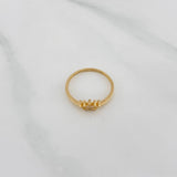 Anillo Corona 1.3 g / T6 1/2 Oro Amarillo 18K