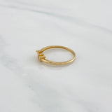 Anillo Corona 1.3 g / T6 1/2 Oro Amarillo 18K