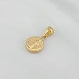 Dije San Benito 0.7 g / 3/4 in Oro Amarillo 18K