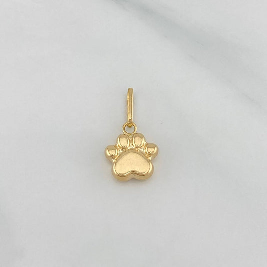 Dije Huella 0.65 g / 3/4 in Oro Amarillo 18K