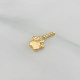 Dije Huella 0.65 g / 3/4 in Oro Amarillo 18K