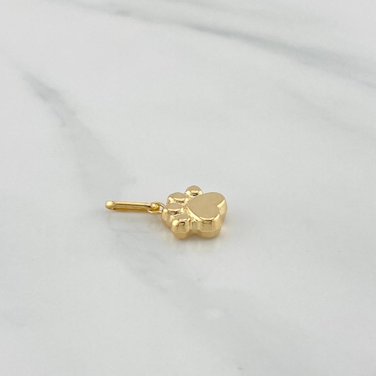Dije Huella 0.65 g / 3/4 in Oro Amarillo 18K
