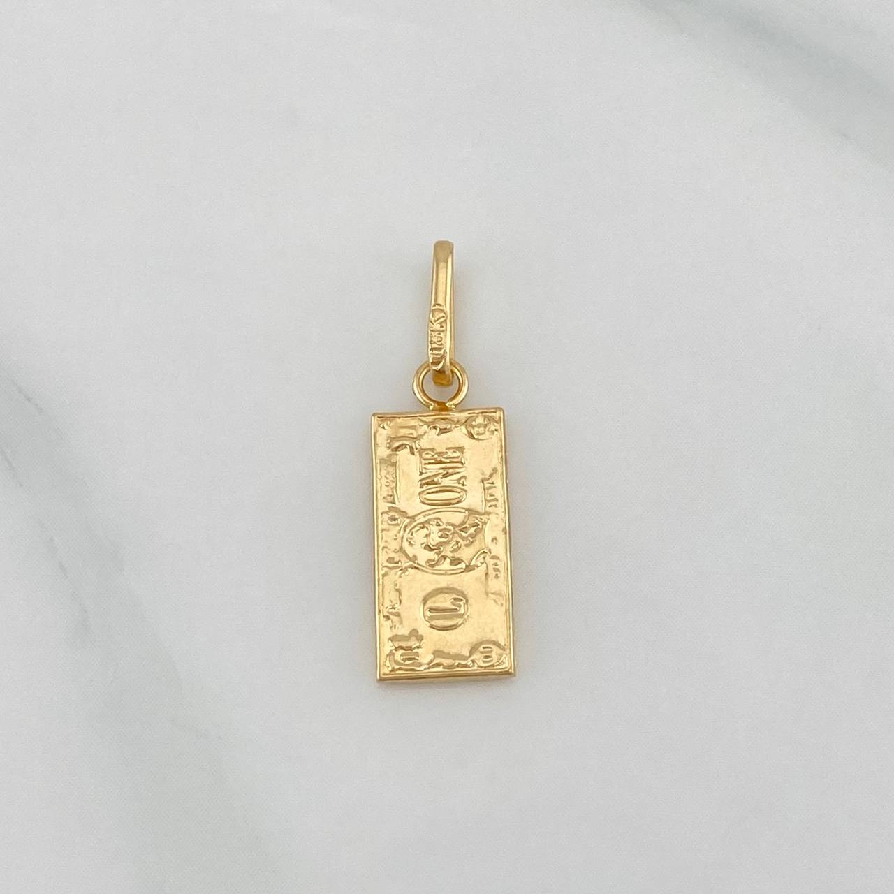 Dije One Dolar 0.7 g / 1 in Oro Amarillo 18K