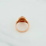Anillo Virgen Guadalupe 4.8 g / T7 3/4 Oro Rosa 18K