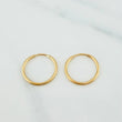 Candongas Aro 0.7 g / 1/2 in Oro Amarillo 18K