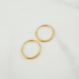 Candongas Aro 0.7 g / 1/2 in Oro Amarillo 18K