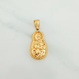 Dije Virgen Del Carmen 1.95 g / 1 1/2 in Oro Amarillo 18K