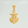 Pendant Anchor 1.45 g / 1 1/4 in 18K Yellow Gold