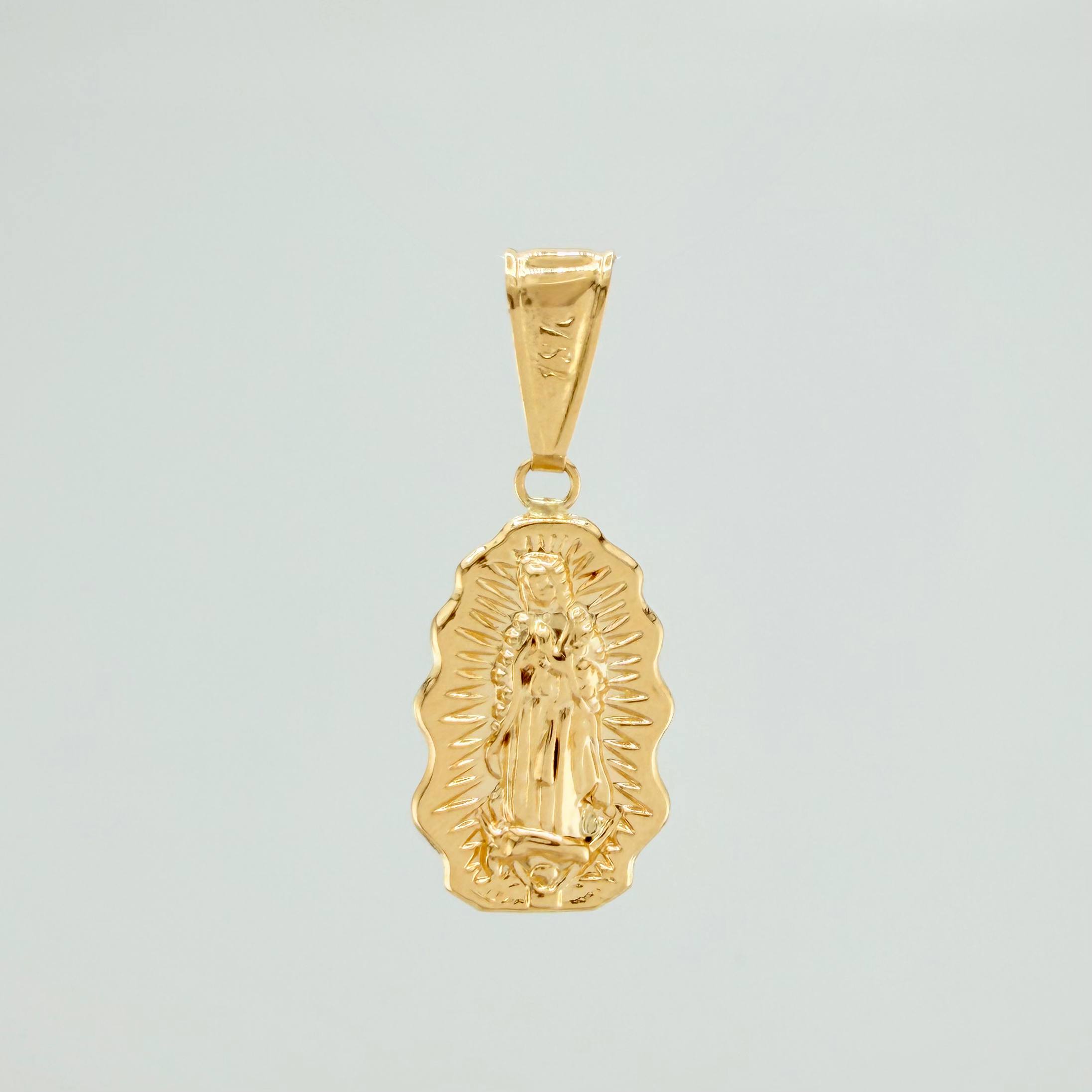 Dije Virgen Guadalupe 1.3 g / 1 1/4 in Oro Amarillo 18K