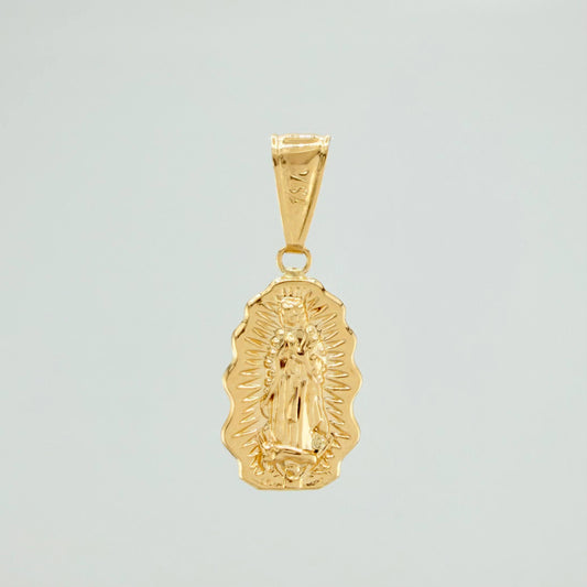 Dije Virgen Guadalupe 1.3 g / 1 1/4 in Oro Amarillo 18K