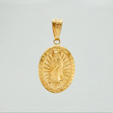 Dije Virgen Guadalupe 1.9 g / 1 1/4 in Oro Amarillo 18K