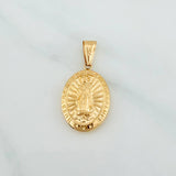 Dije Virgen Guadalupe 1.9 g / 1 1/4 in Oro Amarillo 18K