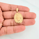 Dije Virgen Guadalupe 1.9 g / 1 1/4 in Oro Amarillo 18K