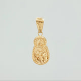 Dije Virgen Del Carmen 1.2 g / 1 1/4 in Oro Amarillo 18K