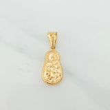 Dije Virgen Del Carmen 1.2 g / 1 1/4 in Oro Amarillo 18K