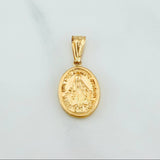 Dije Virgen Milagrosa 1.4 g / 1 1/4 in Oro Amarillo 18K