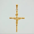 Dije Cruz Cristo 1.85 g / 2 in Oro Amarillo 18K