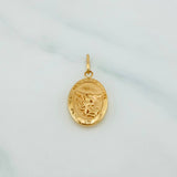 Dije San Miguel Arcangel 0.9 g / 1 in Oro Amarillo 18K