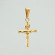 Dije Cruz Cristo 1.1 g / 1 1/4 in Oro Amarillo 18K
