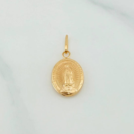 Dije Virgen Guadalupe 0.75 g / 3/4 in Oro Amarillo 18K