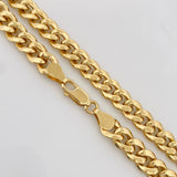 Cuban Links 13.65g / 24 in / 6.8mm 18K Yellow Gold