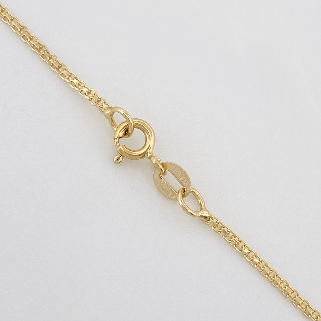 Cadena China 2.8g / 20 in / 1.45mm Oro Amarillo 18K