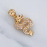Pendant Dragon 5.5 g / 1 1/4 in 18K Yellow Gold