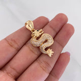 Pendant Dragon 5.5 g / 1 1/4 in 18K Yellow Gold