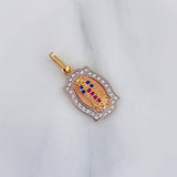 Dije Virgen Guadalupe 2.1 g / 1 in Tres Oros 18K