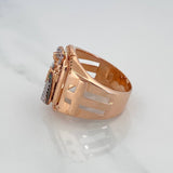Anillo San Judas 12.7 g / T10 1/4 Tres Oros 18K