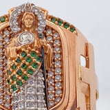 Anillo San Judas 12.7 g / T10 1/4 Tres Oros 18K