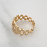 Ring Correa Crown 3.4 g / T8 1/2 Yellow Gold 18K