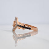Heart Arrow Ring 2.75 g / T7 Three 18K Golds